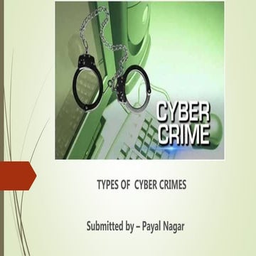 Types of Cyber Crimes