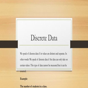 Types of data | PPT