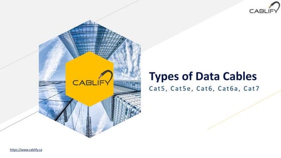 Cat5e vs. Cat6 vs. Cat6a vs. Cat7: Selecting Ethernet Cables? | PDF