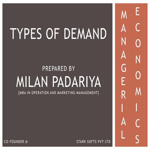 Types of demand
