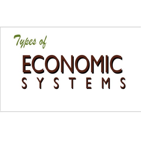 Economic systems | PPT