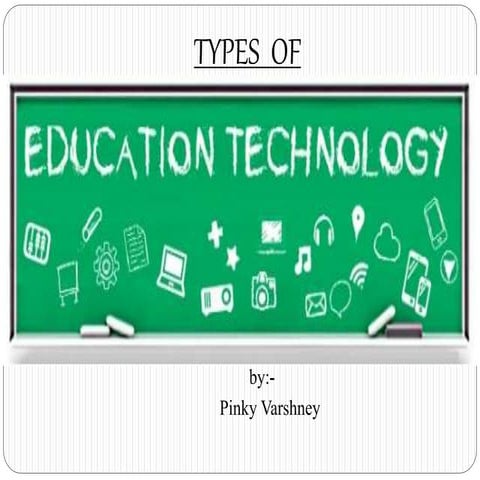 Types of educational technology hh