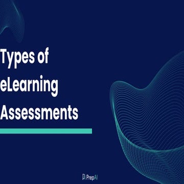 Types of eLearning Assessments