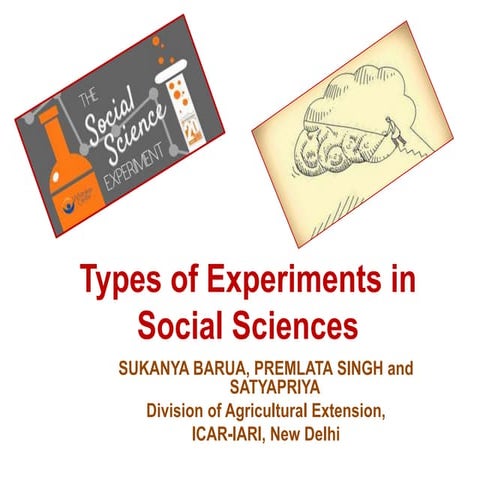 Types of experiment