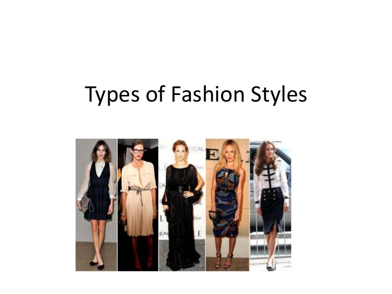 different types of clothing styles