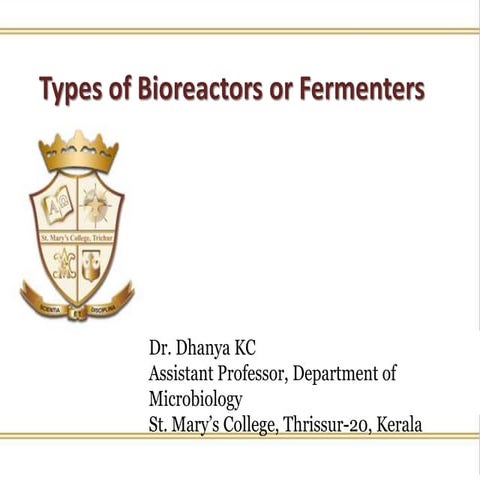 Types of fermenters