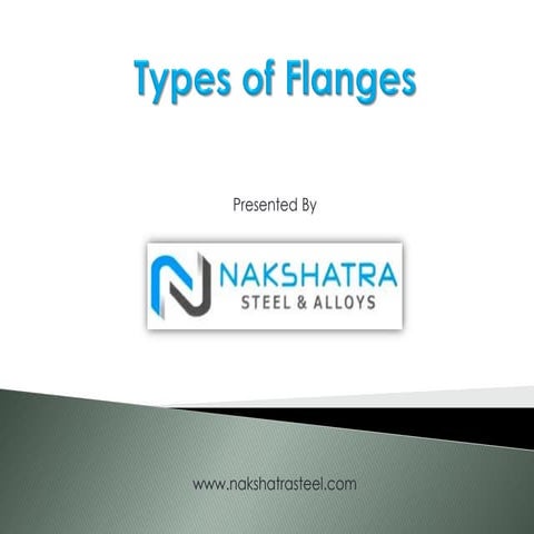 Types of flanges