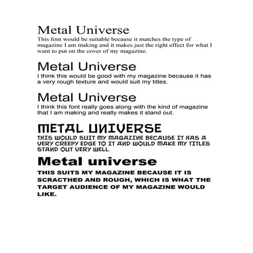 Unit 7 Types of fonts