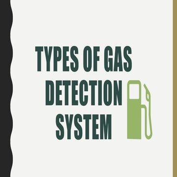 Types of gas detection system