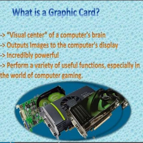 Types of graphics cards