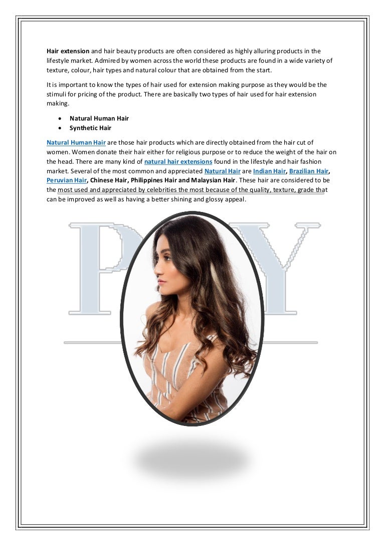 Types Of Hair Used For Extension Making Purpose Psy Hair Story