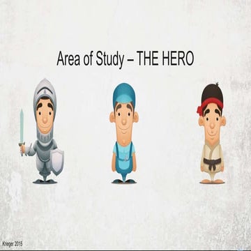 Types of heroes   archetypes
