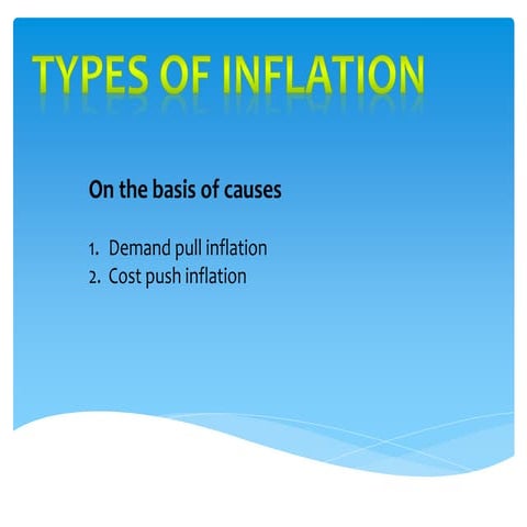 Types of inflation