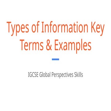 Types of Information_ Key Terms, Examples, and Practice.pptx