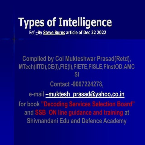 Types of Intelligence.PPT