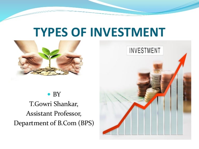 What Are The Different Forms Of Investment at Hayden Cutlack blog