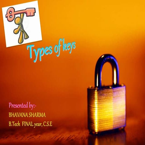 Types of keys