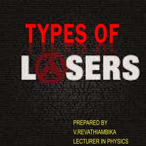 Types of laser