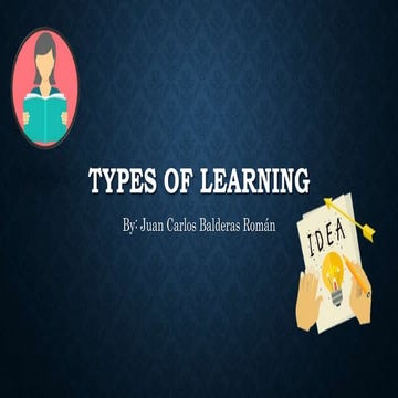 Types of learning
