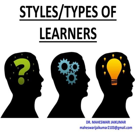 TYPES OF LEARNING