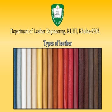 Types of leather