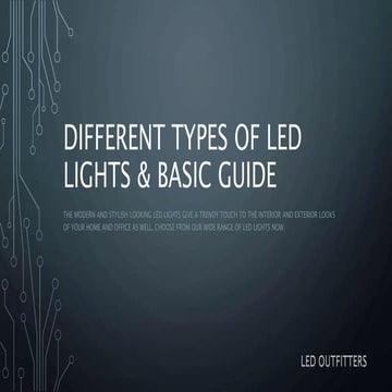 Types of LED & Application