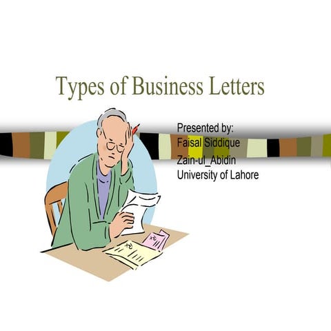 Types of letters