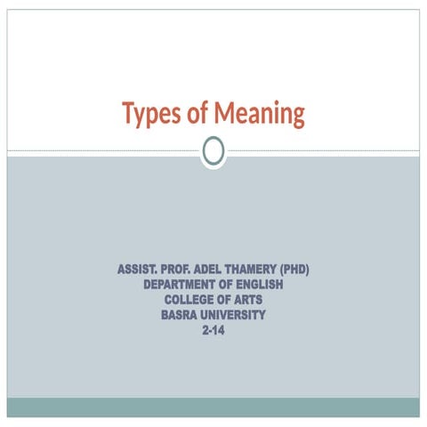 types_of_meaning presentation for learners