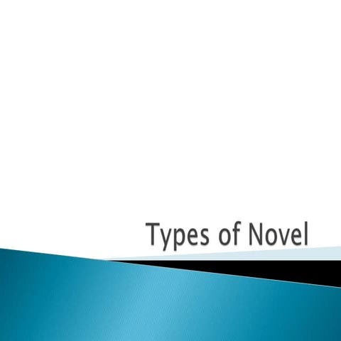 Types of novel