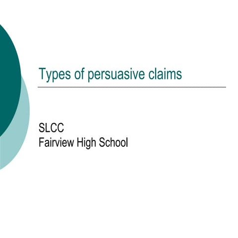Types of persuasive_claims