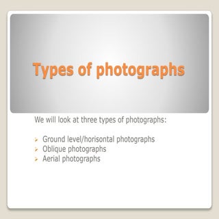 Types of photographs
