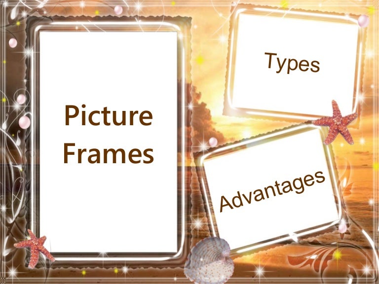 Types of picture frames