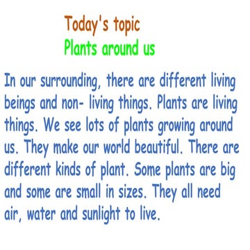 Types of plants