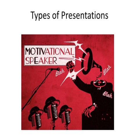Types of presentations