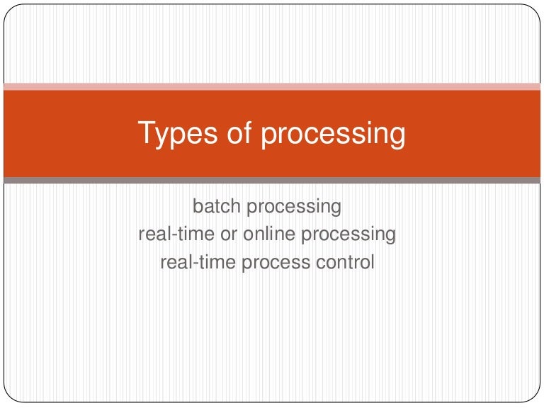 Types Of Processing In Computers at Frank Duke blog