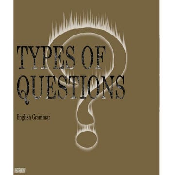 Types of Questions