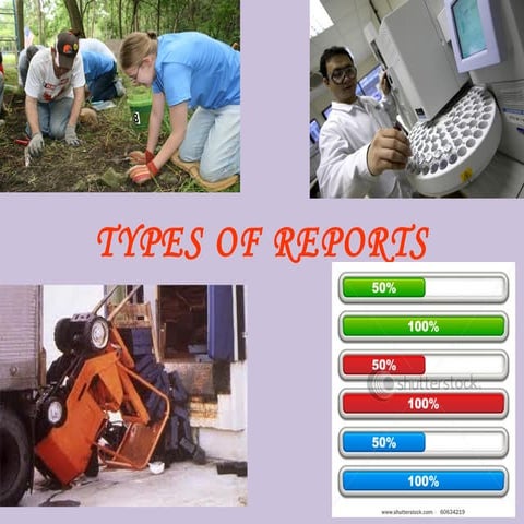 Types of reports