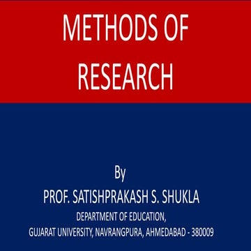 Types of research methods