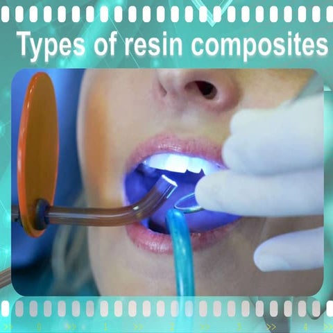 Types of resin composites by students at ahram canadian university