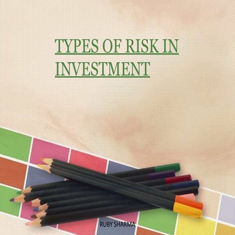 Types of risks