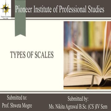 Types of scales