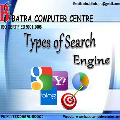 SEO Training in Ambala ! Batra Computer Centre