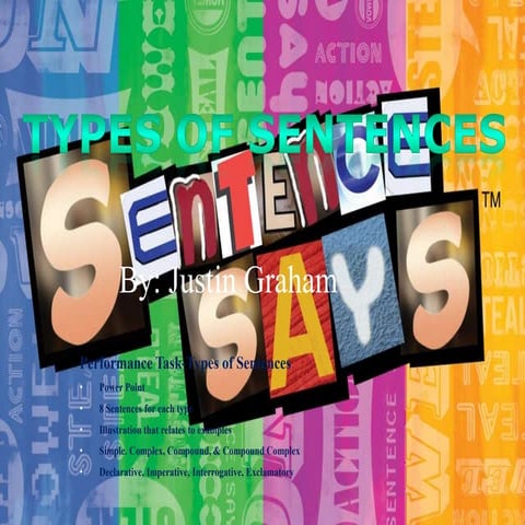 Types of sentences  justin graham