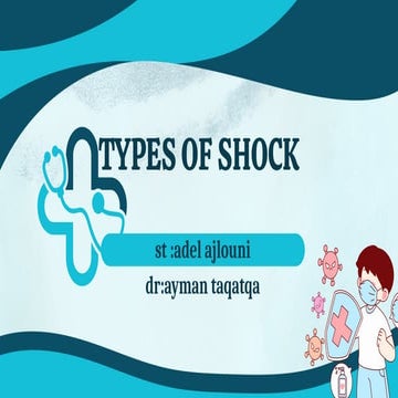 Comprehensive Overview of Types and Management of Shock in Medical ...