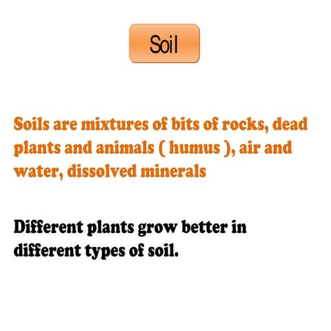 Types of soil