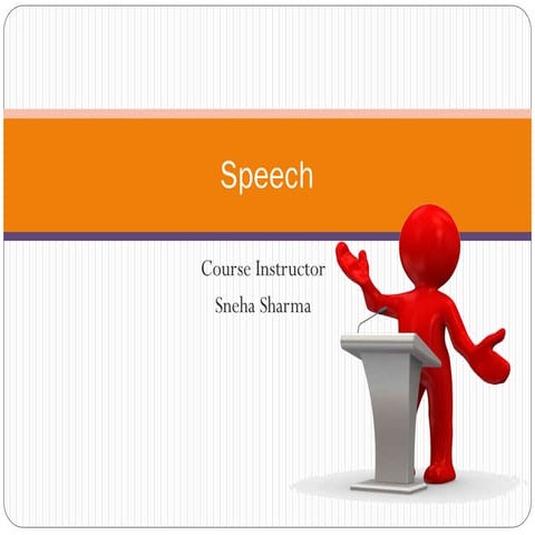 Types of speech