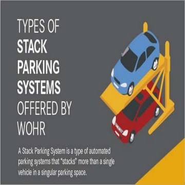 Types of stack parking systems offered by wohr ppt | PPTX