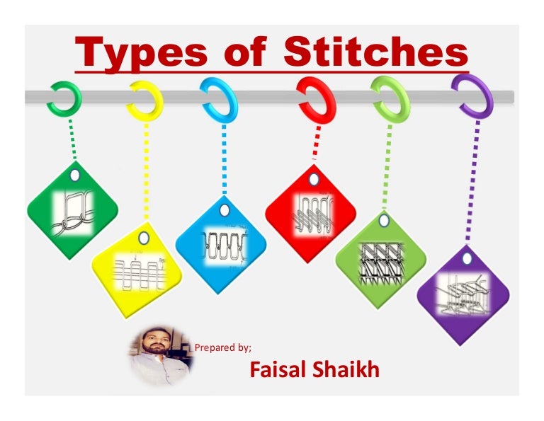 Types of Stitches by Faisal Shaikh
