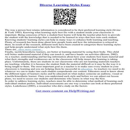 Types Of Students Essay