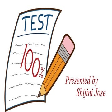 TYPES OF TEST 